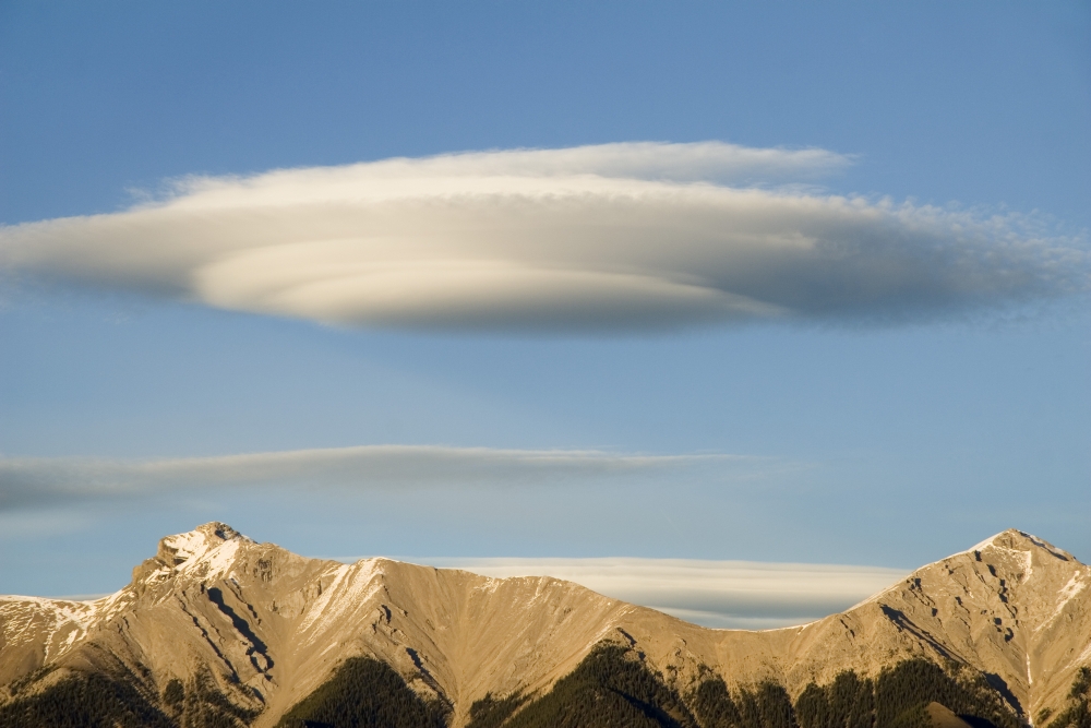 DPI1803724LARGE Saucer-Shaped Cloud Kootenay Plains Alberta Canada Poster Print by Eryk Jaegermann, 34 x 22 - Large