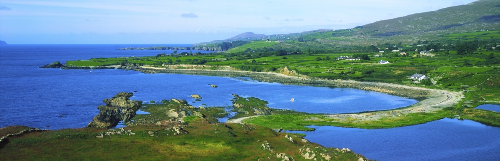 Sheeps Head Co Cork Ireland - Headland Also Known As Muntervary Poster Print by The Irish Image Collection, 44 x 14 - Large