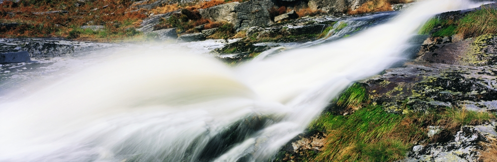 Ireland - Waterfall Poster Print by The Irish Image Collection - 34 x 11