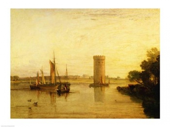 Tabley Poster Print by J.M.W. Turner - 36 x 24 in. - Large