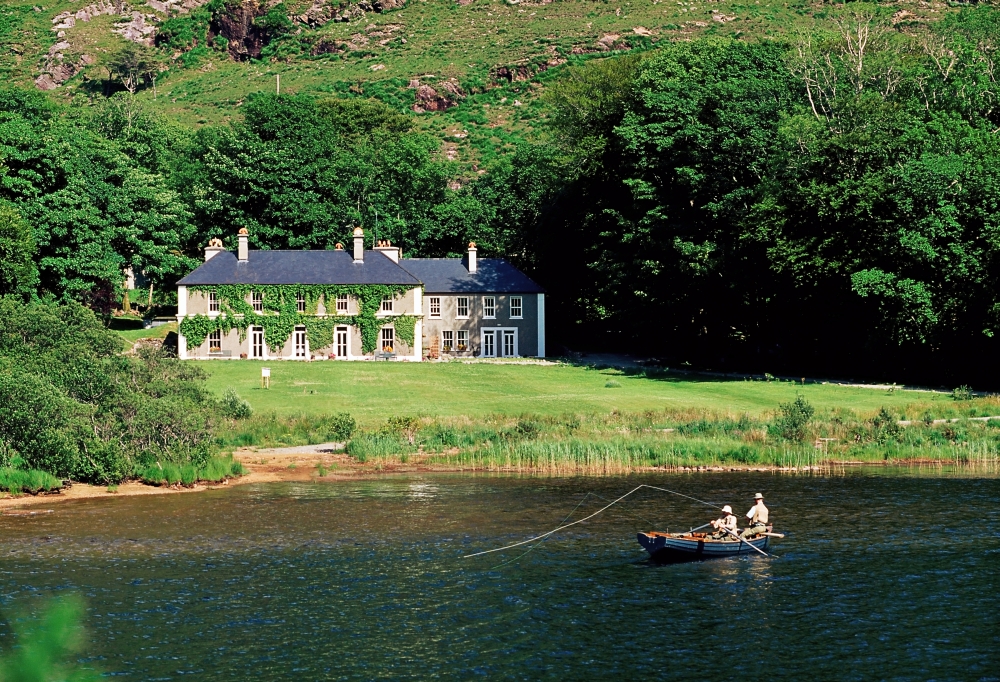 Angling Delphi Lodge Co Mayo Ireland Poster Print by The Irish Image Collection - 18 x 12