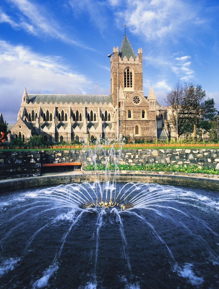 Christ Church Cathedral Synod Hall Dublin Co Dublin Ireland - Medieval Cathedral Poster Print