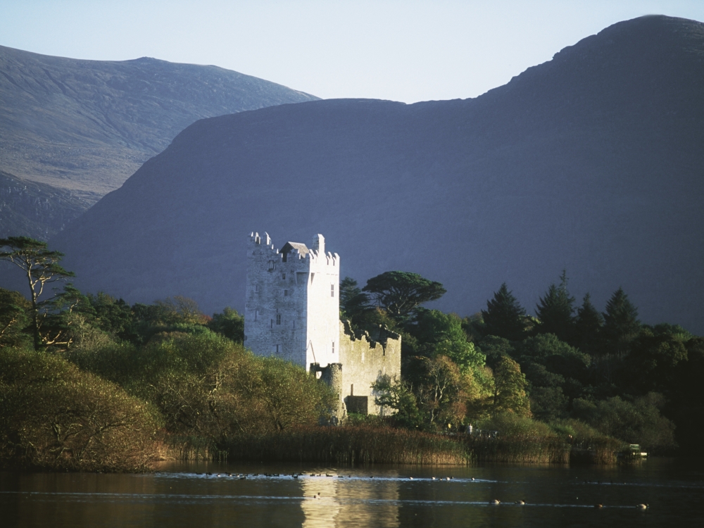 Co Kerry Killarney Ross Castle Poster Print by The Irish Image Collection, 34 x 26 - Large