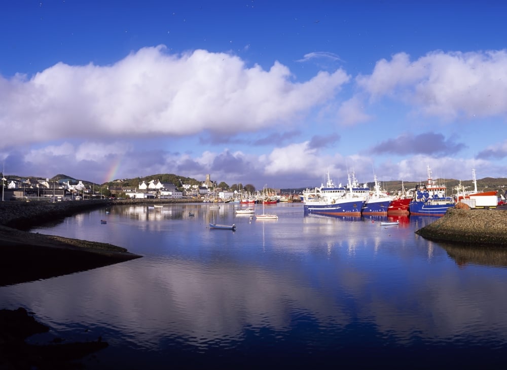Killybegs Co Donegal Ireland Poster Print by The Irish Image Collection - 17 x 13
