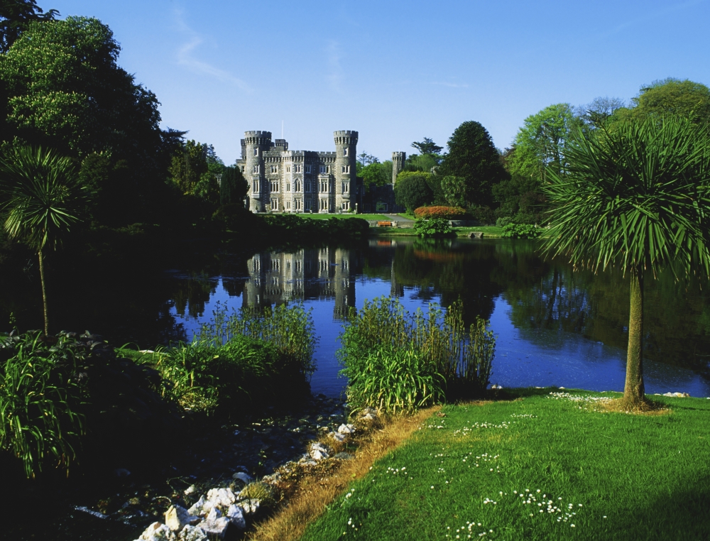 DPI1806762 Johnstown Castle Co Wexford Ireland - 19th Century Castle Poster Print by The Irish Image Collection, 17 x 13