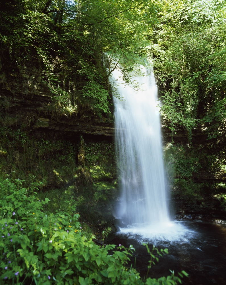DPI1809938 Glencar Waterfall Yeats Country Co Sligo Ireland Poster Print by The Irish Image Collection, 13 x 17
