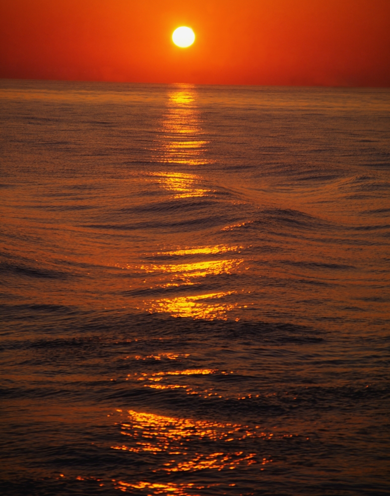 Sunset Over The Sea - Ireland Poster Print - 26 x 34 - Large