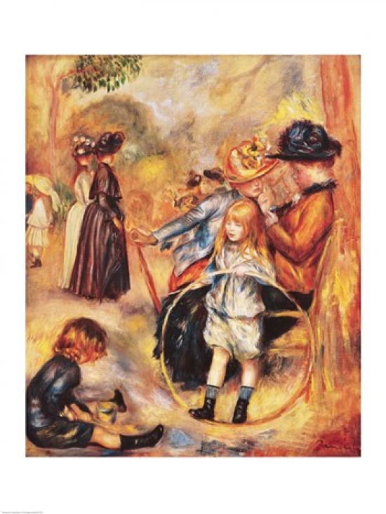 Picture of Posterazzi BALXIR157914 In The Luxembourg Gardens 1883 Poster Print by Pierre-Auguste Renoir - 18 x 24 in.