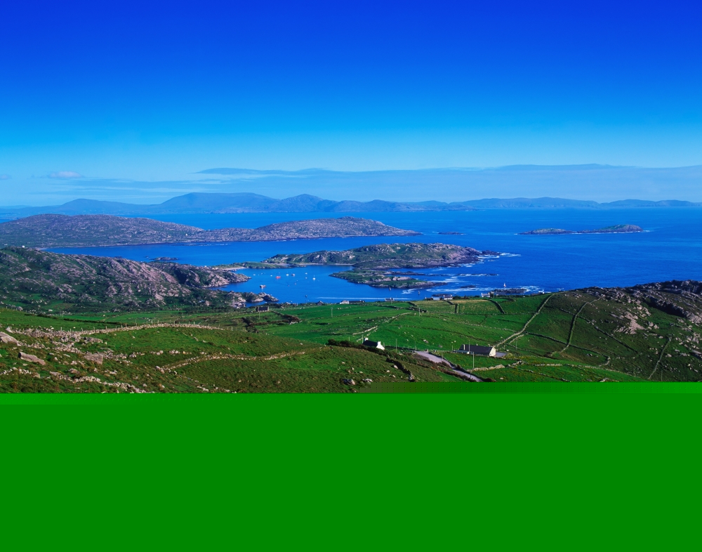 DPI1814574LARGE Derrynane Harbour Caherdaniel Ring of Kerry Co Kerry Ireland Poster Print by The Irish Image Collection, 34 x 26 - Large