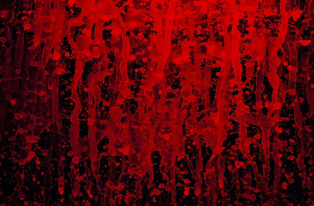 Red Streaks Poster Print by Nathan Lau - 17 x 11