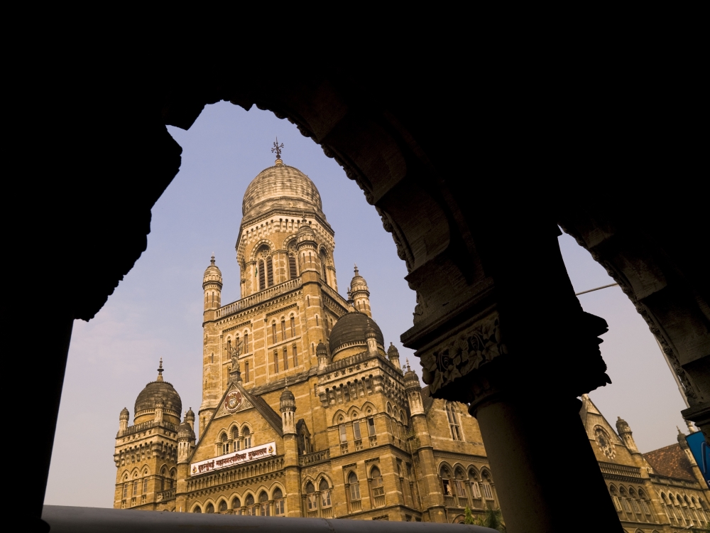Palace Bombay India Poster Print by Keith Levit - 18 x 13