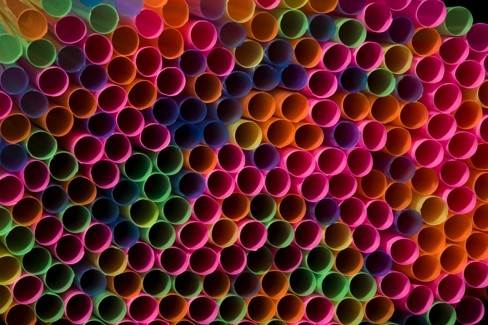 Drinking Straws Poster Print by David Chapman, 36 x 24 - Large