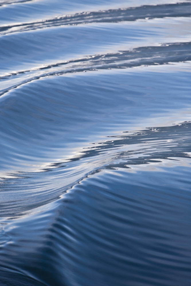 DPI1826876LARGE Water Patterns of Boat Wake Poster Print by Stuart Westmorland, 22 x 36 - Large