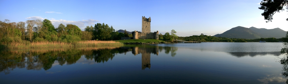 Lough Leane Ross Castle Killarney National Park County Kerry Ireland Poster Print by Peter Zoeller, 44 x 13 - Large