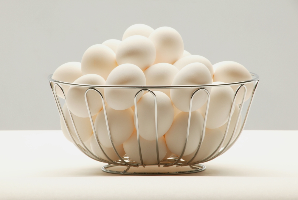 Eggs Poster Print by Darren Greenwood, 32 x 22 - Large