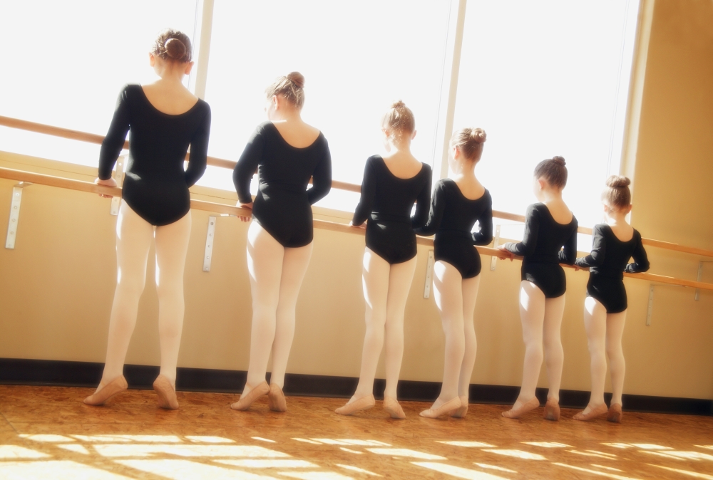 A Dance Class Poster Print by Don Hammond, 17 x 11