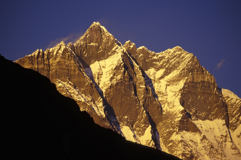 Mountain Peaks Poster Print by Sean White, 34 x 22 - Large