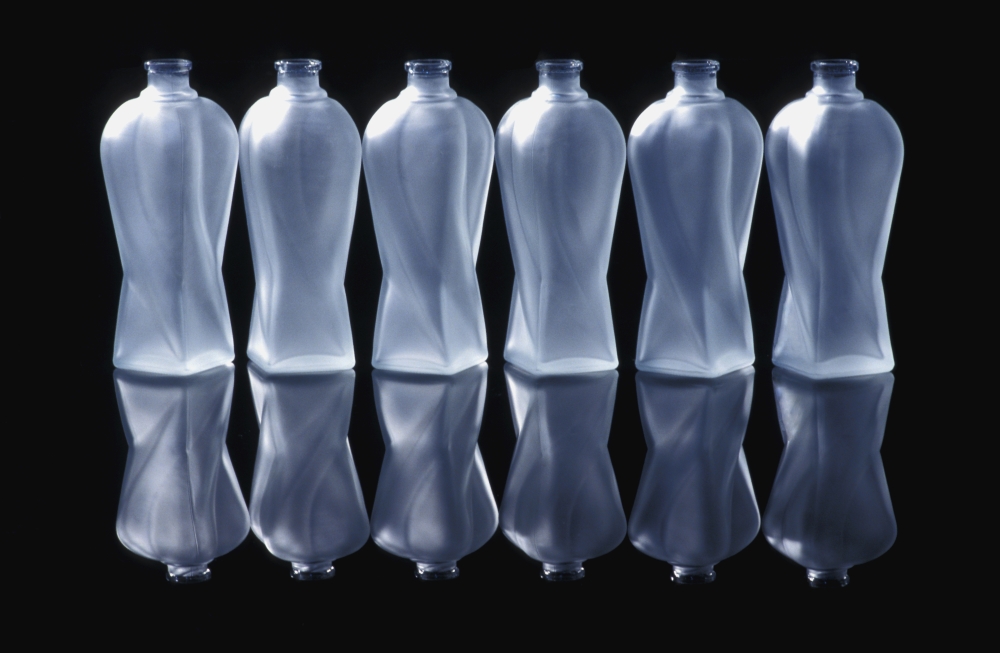 Six Glass Bottles Poster Print by David Chapman, 17 x 11