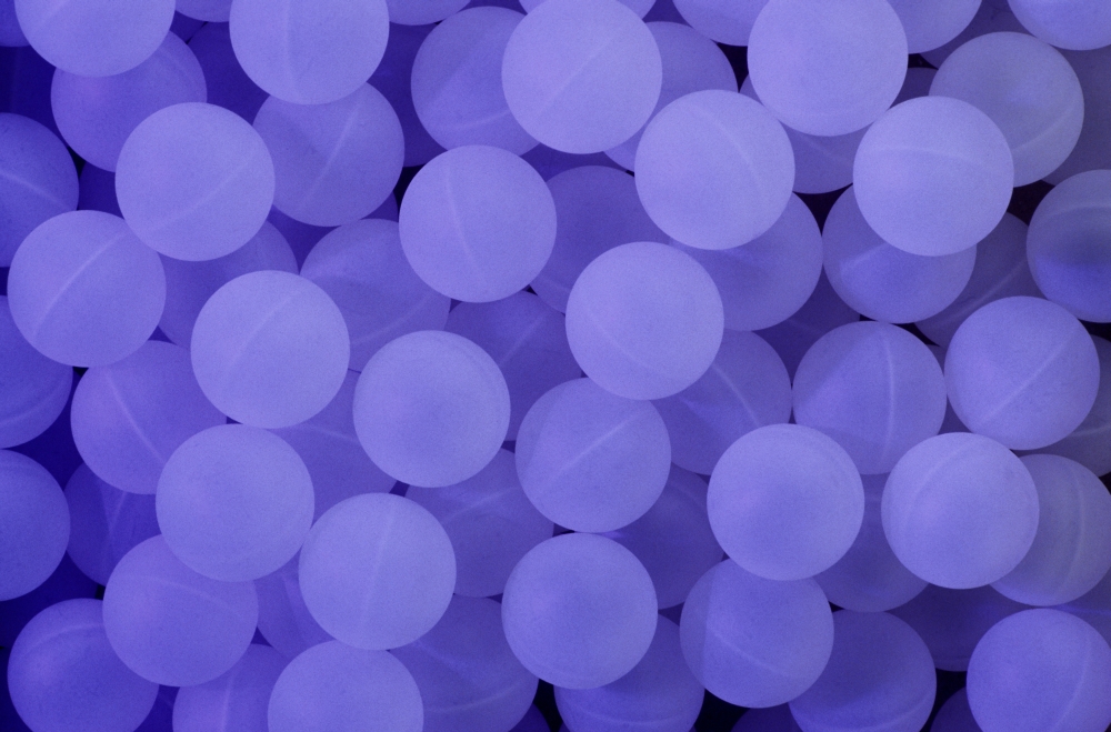 Lilac Spheres Poster Print by David Chapman, 34 x 22 - Large