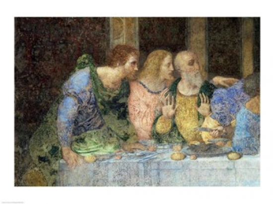 BALBAL230516 The Last Supper Post Restoration Poster Print by Leonardo Da Vinci - 24 x 18 in.