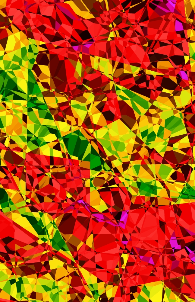 Multicolored Abstract Poster Print by Paul Sale - 24 x 36 - Large