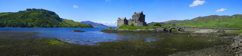 Scenic Castle Poster Print by Don Hammond, 41 x 9