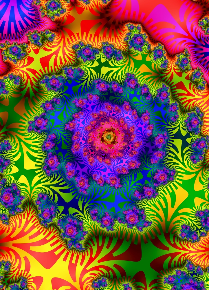 DPI1794898 Vivid Abstract Image Poster Print by Paul Sale, 14 x 19