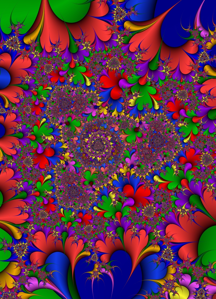 Three-D Abstract Image Poster Print by Paul Sale, 28 x 38 - Large