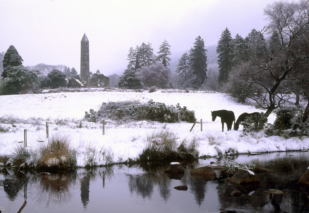 Glendalough Co Wicklow Ireland Poster Print by The Irish Image Collection, 34 x 22 - Large