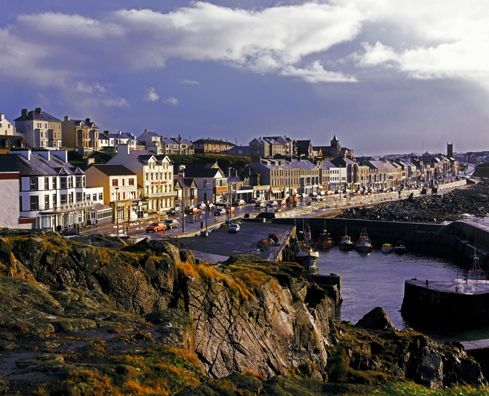 DPI1801837 Portstewart Co Derry Ireland - Seaside Resort On The Atlantic Poster Print by The Irish Image Collection, 17 x 13