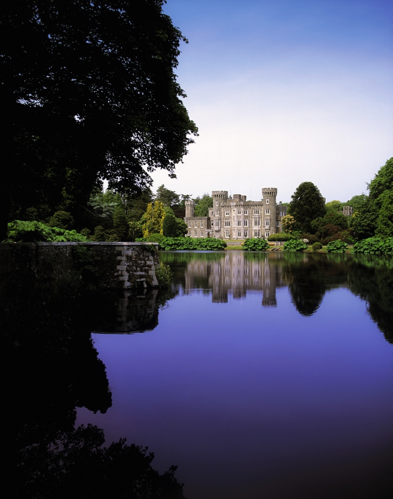 DPI1802911 Johnstown Castle Co Wexford Ireland 19th Century Gothic Revival Poster Print by The Irish Image Collection, 13 x 17