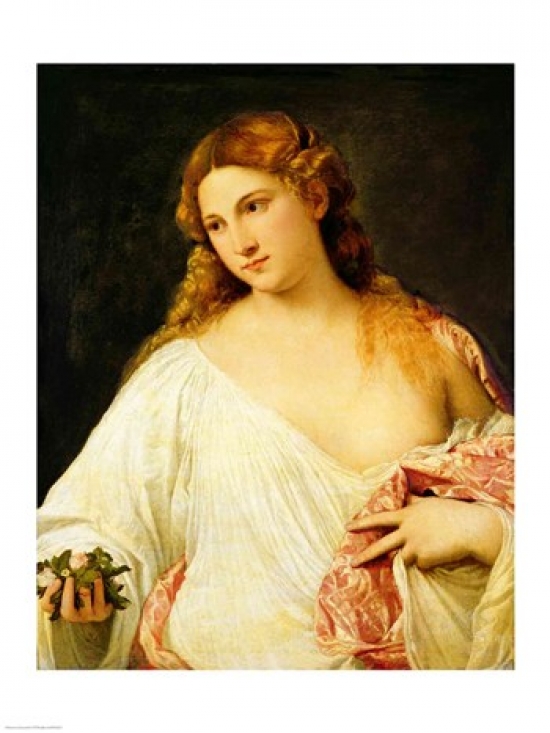 Picture of Posterazzi BALXIR31617 Flora Poster Print by Titian - 18 x 24 in.