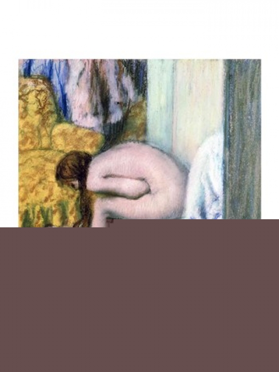 Picture of Posterazzi BALXIR32733 After The Bath Woman Drying Her Left Foot 1886 Poster Print by Edgar Degas - 18 x 24 in.