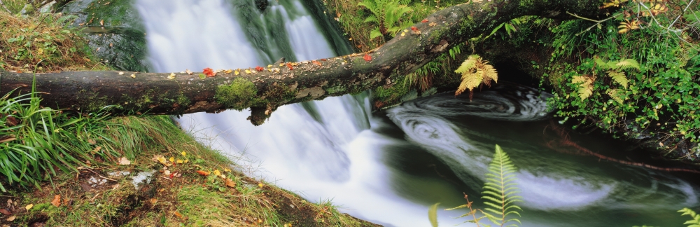 Ireland - Waterfall Poster Print by The Irish Image Collection - 34 x 11