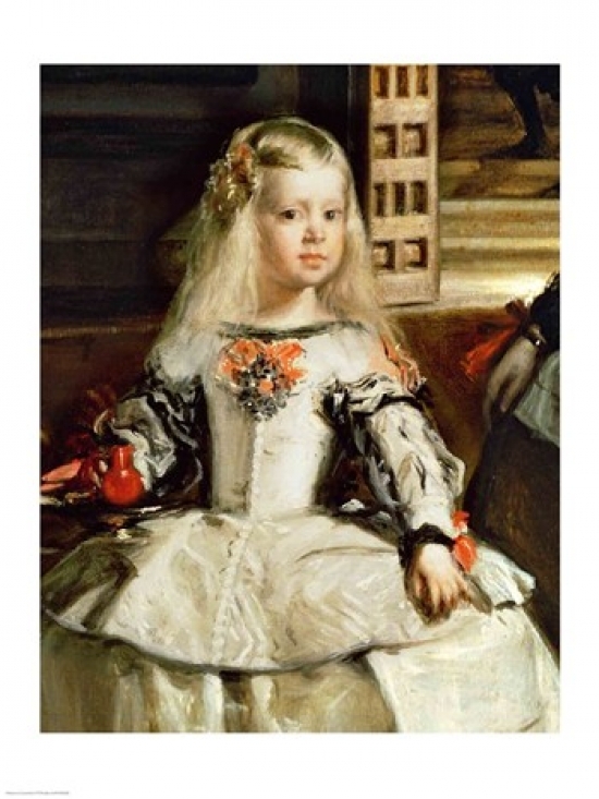 Picture of Posterazzi BALXIR366836LARGE Las Meninas Or The Family of Philip IV C.1656 Detail Poster Print by Diego Velazquez - 24 x 36 in. - Large