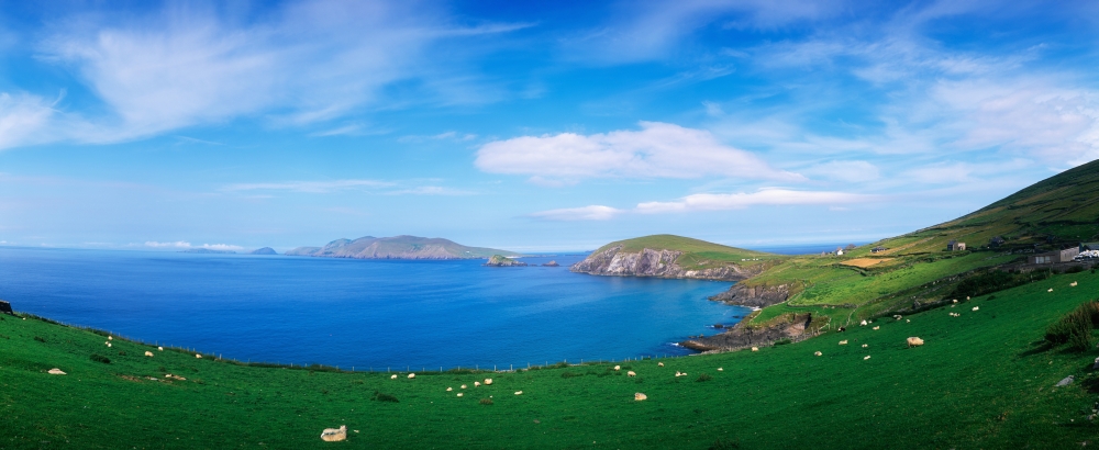 Co Kerry Dingle Peninsula Slea Head & Blasket Islands Poster Print