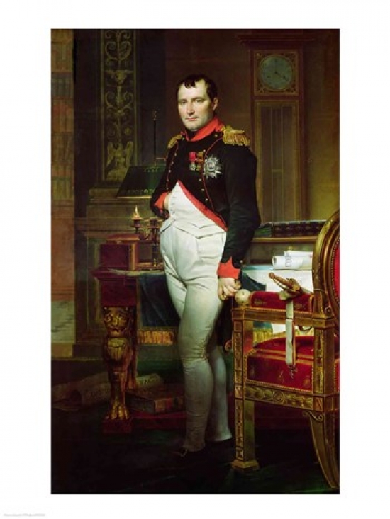 Picture of Posterazzi BALXIR155465 Napoleon Bonaparte Poster Print by Jacques-Louis David - 18 x 24 in.