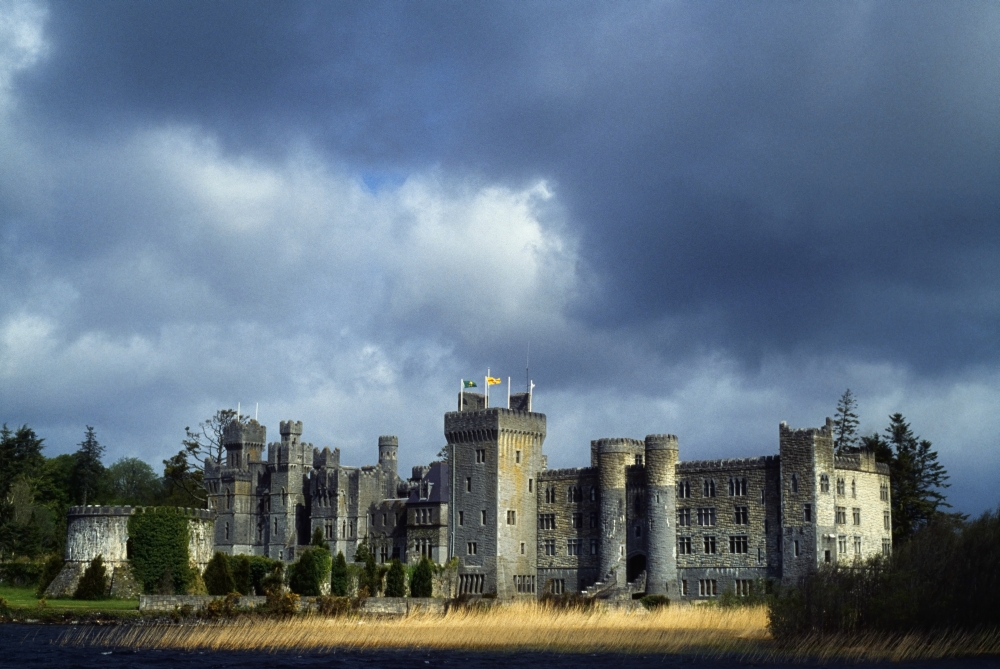 Ashford Castle County Mayo Ireland - 13th Century Anglo-Norman Castle Poster Print by The Irish Image Collection, 36 x 24 - Large -  BrainBoosters, BR957877