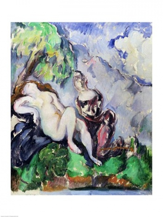 Bathsheba Poster Print by Paul Cezanne - 24 x 36 in. - Large