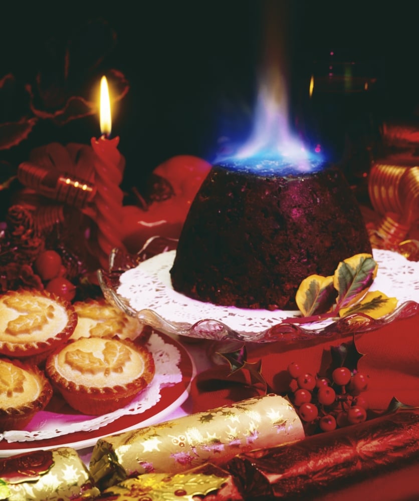 Traditional Christmas Dinner in Ireland - 28 x 32 - Large