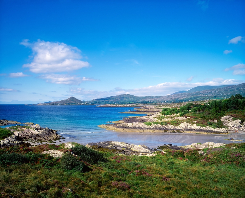 Co Kerry Ring of Kerry Castlecove Poster Print by The Irish Image Collection - 17 x 13