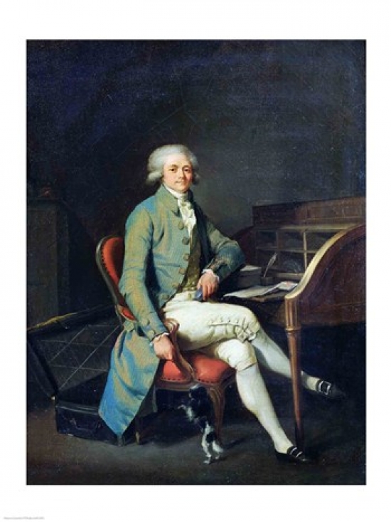 Maximilien De Robespierre Poster Print by Louis-Leopold Boilly - 18 x 24 in.
