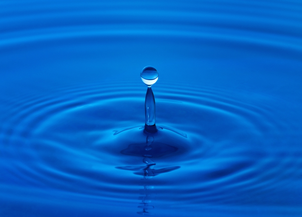 Water Droplet Poster Print - Large - 36 x 24