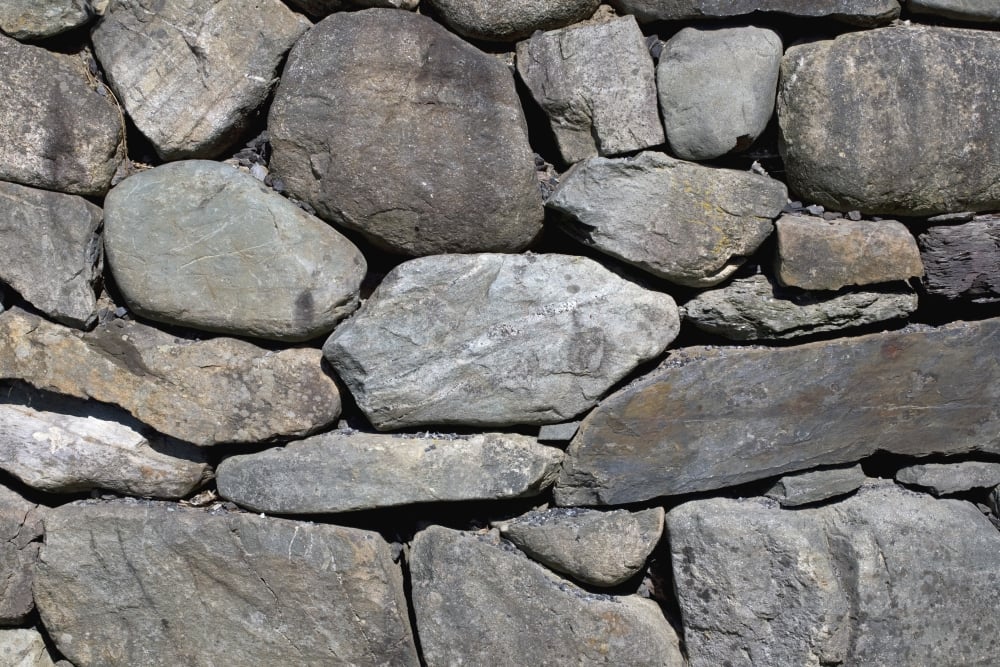 Stone Wall Poster Print, Large - 36 x 24