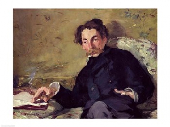 Stephane Mallarme Poster Print by Edouard Manet - 24 x 18 in.