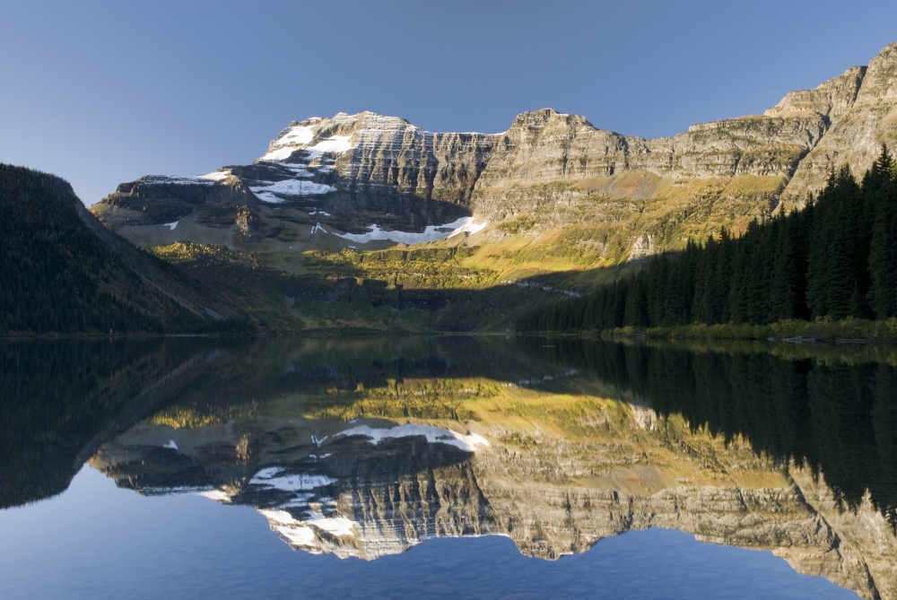 Cameron Lake Waterton Alberta Canada Poster Print, Large - 34 x 22