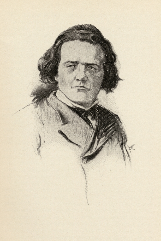 DPI1838771LARGE Anton Rubinstein 1830-1894 Russian Pianist Composer & Conductor Portrait Poster Print, Large - 24 x 36
