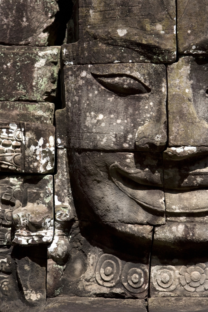 Bayon Temple Angkor Cambodia Poster Print - 11 x 18