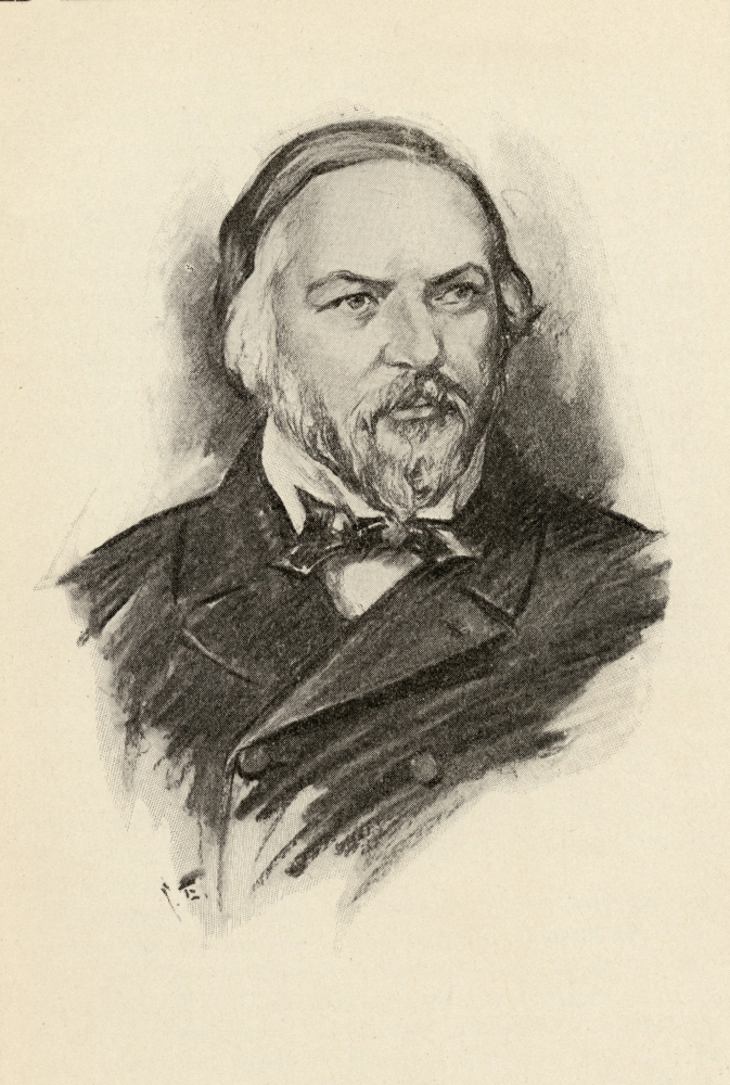 DPI1838791 Mikhail Glinka 1804-1857. Russian Composer Portrait by Chase Emerson American Artist 1874-1922 Poster Print, 12 x 18