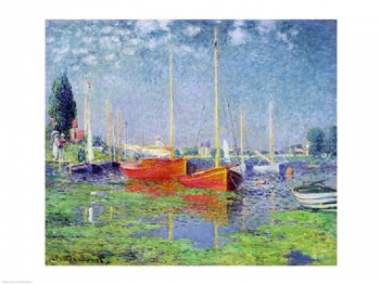 Picture of Posterazzi BALXIR19111 Argenteuil C.1872-5 Poster Print by Claude Monet - 24 x 18 in.